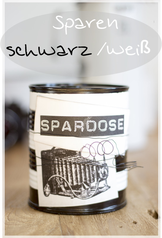 Spardose Diy
 creativLIVE DIY Spardose aus Blechdose