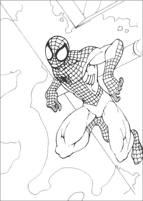 Spiderman Malvorlagen
 Ausmalbilder Kostenlos Spiderman 10
