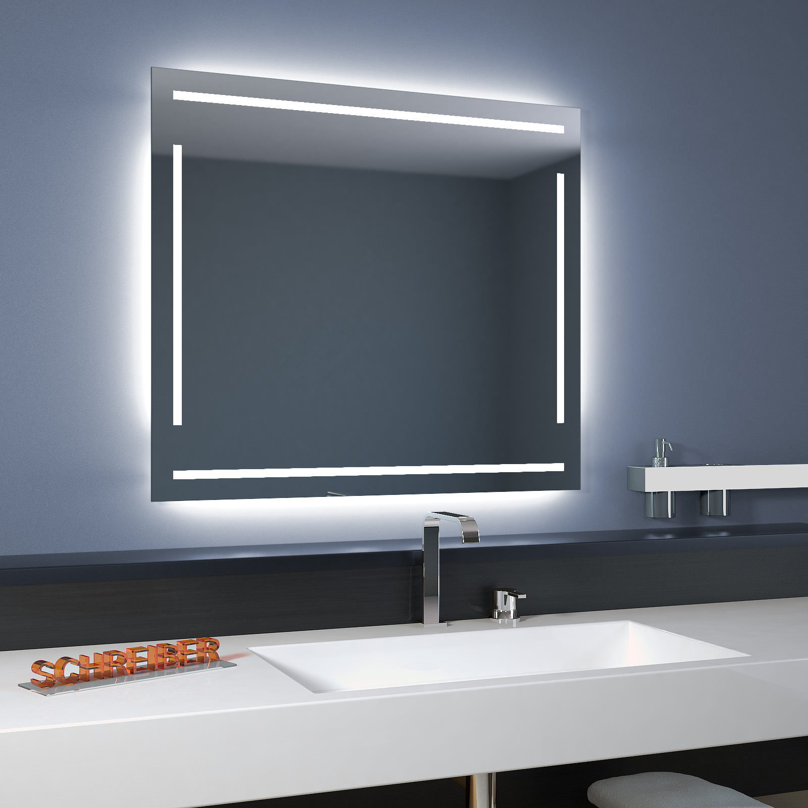 Spiegel Led
 Badspiegel Linea LED 4S