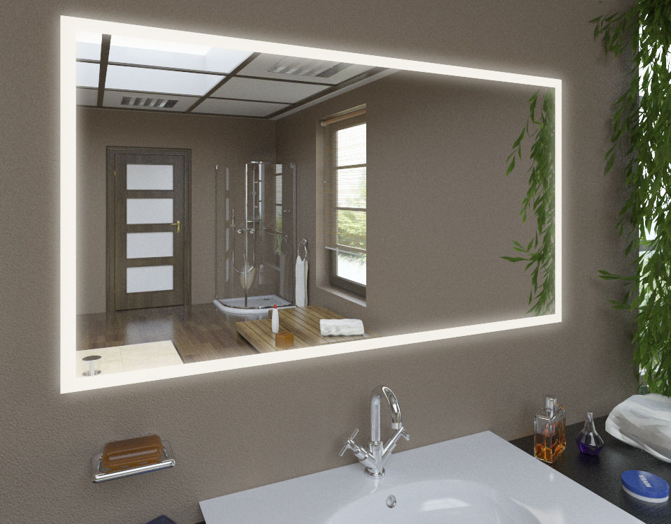 Spiegel Led
 LED Spiegel CLASSIC mit Beleuchtung Wandspiegel Badspiegel