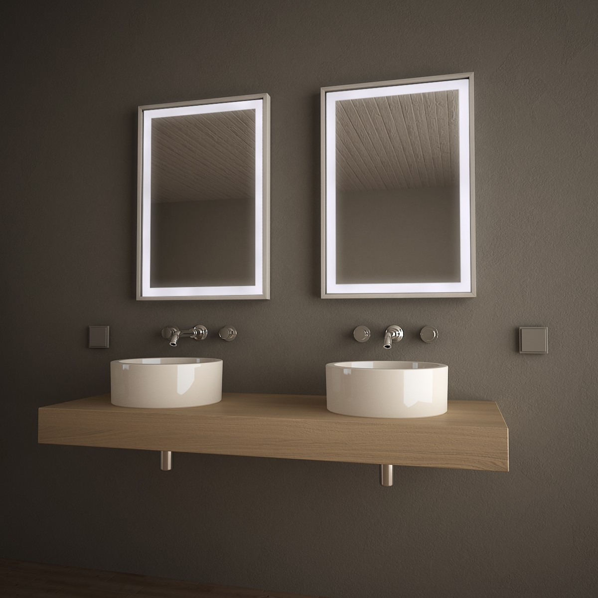 Spiegel Led
 Spiegel LED mit Alurahmen Frame
