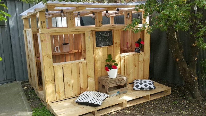 Spielhaus Diy
 Spielhaus für den Garten selber bauen DIY Anleitung DIY