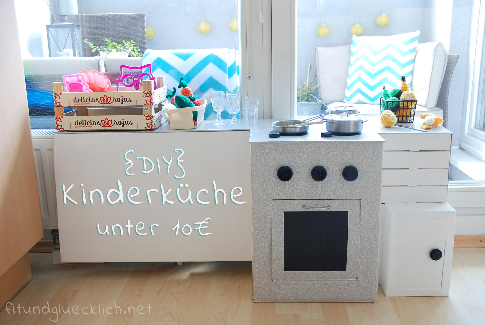 Spielküche Diy
 DIY Spielküche unter 10 Euro FIT & HAPPY