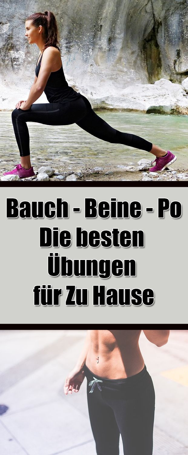 Sportübungen Für Zuhause
 Sportübungen Bauch Beine Po Übungen für Zuhause