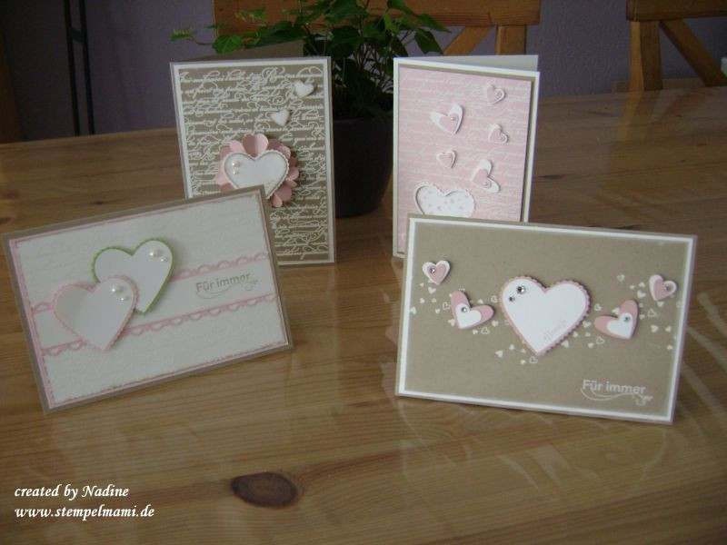 Stampin Up Hochzeitskarten
 Hochzeitskarten