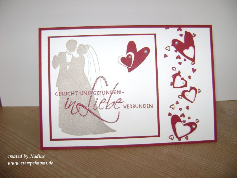 Stampin Up Hochzeitskarten
 1000 images about Hochzeitskarte on Pinterest