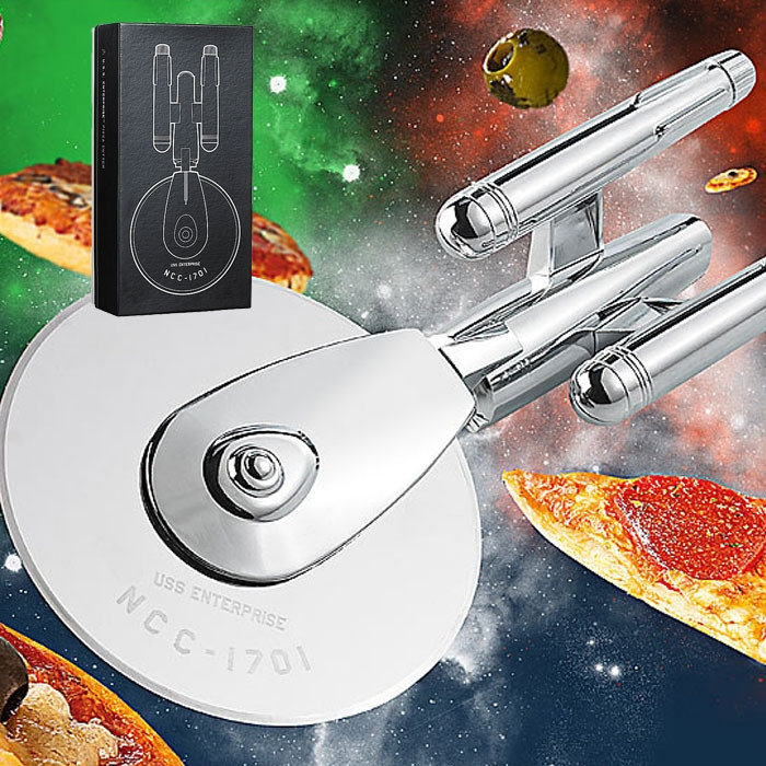 Star Trek Geschenke
 Star Trek Enterprise Pizza Cutter bestellen kaufen