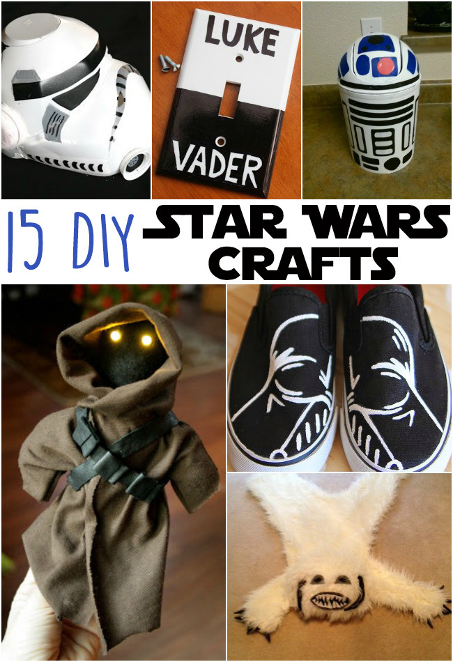 Star Wars Diy
 15 Awesome DIY Star Wars Crafts