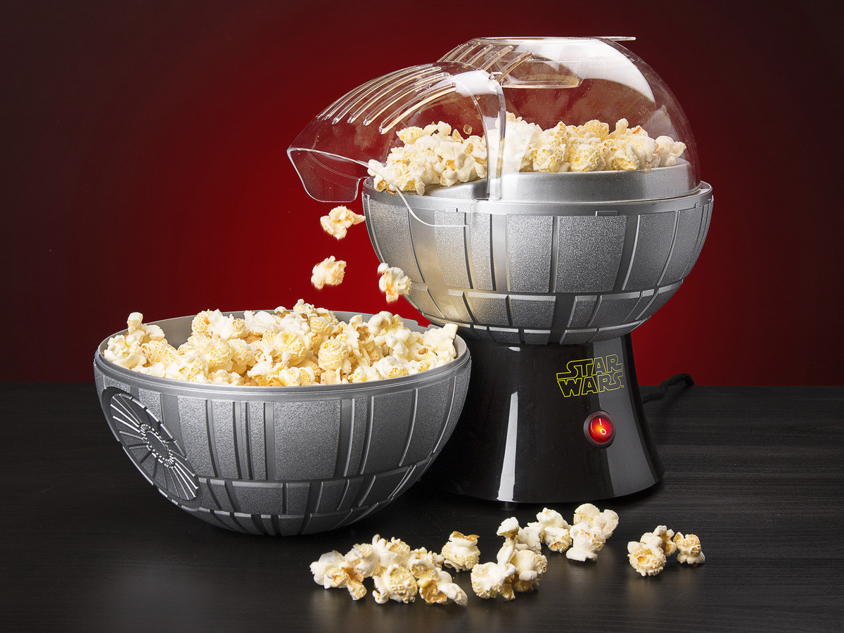 Star Wars Geschenke
 Popcorn poppen mit der Star Wars Popcornmaschine