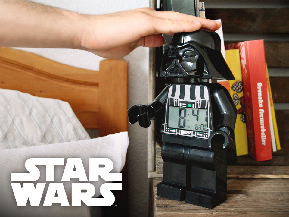 Star Wars Geschenkideen
 Lego Star Wars Wecker Darth Vader Yoda Stormtrooper