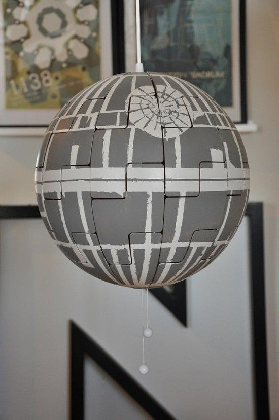 Star Wars Todesstern Lampe
 Todesstern Mit Fernbe nung Heise line Avec Ikea Star