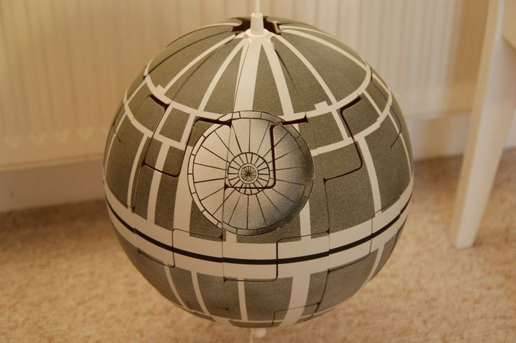 Star Wars Todesstern Lampe
 STAR WARS Todesstern Death Star Lampe IKEA PS 2014 orange