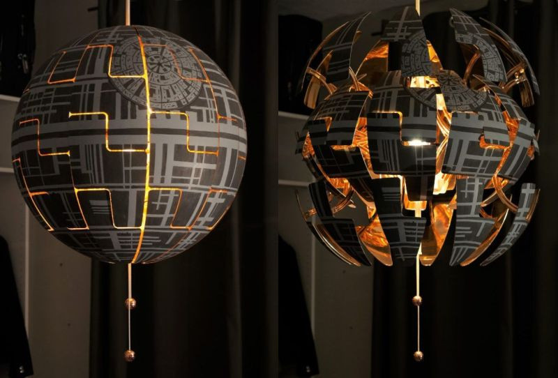 Star Wars Todesstern Lampe
 Lampe Ikea Star Wars