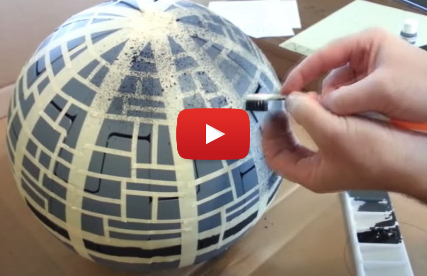 Star Wars Todesstern Lampe
 IKEA Lampen Hack So bauen Sie sich ihren eigenen Todesstern