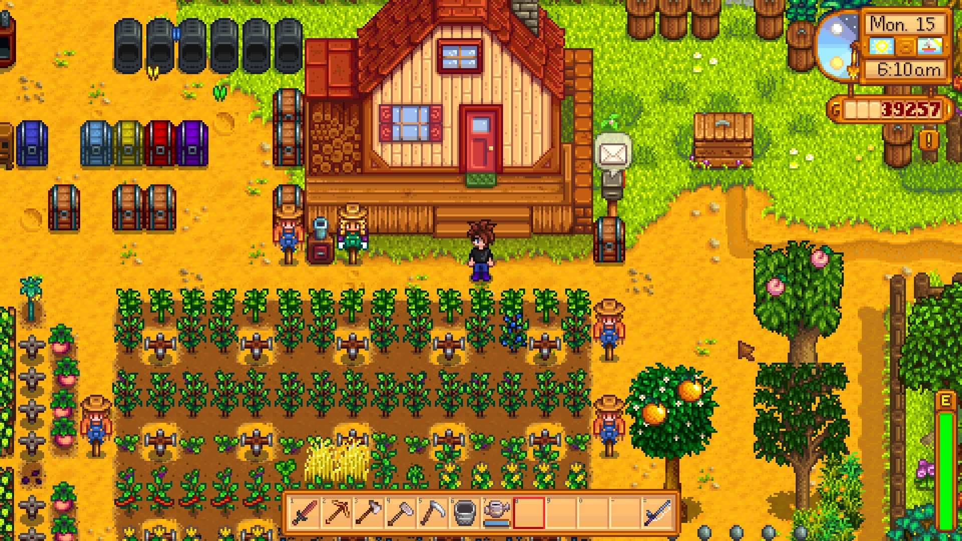 Stardew Valley Geschenke
 Stardew Valley – Farmen Züchten Sammeln Produzieren