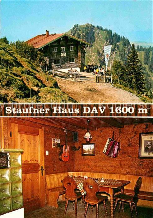 Staufner Haus
 Oberstaufen Staufner Haus am Hochgrat mit Seelekopf und