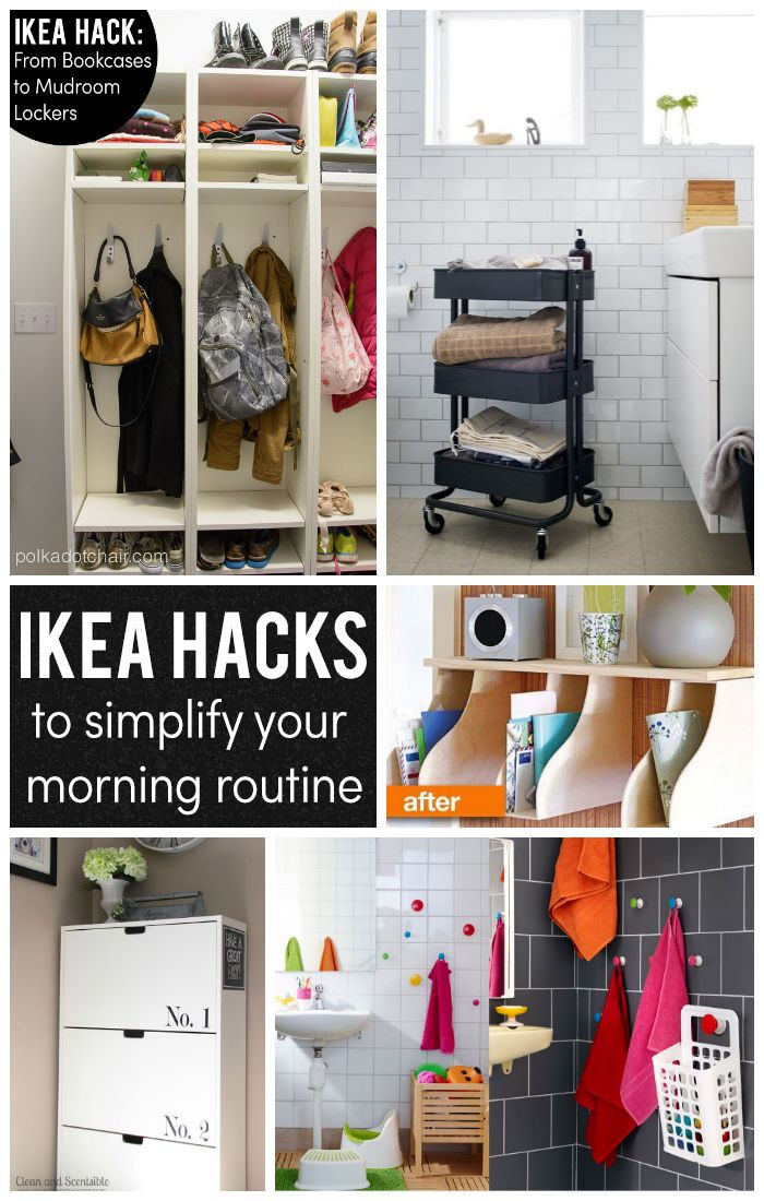 Stauraum Schaffen Diy
 IKEA Hacks to Simplify your Mornings Home