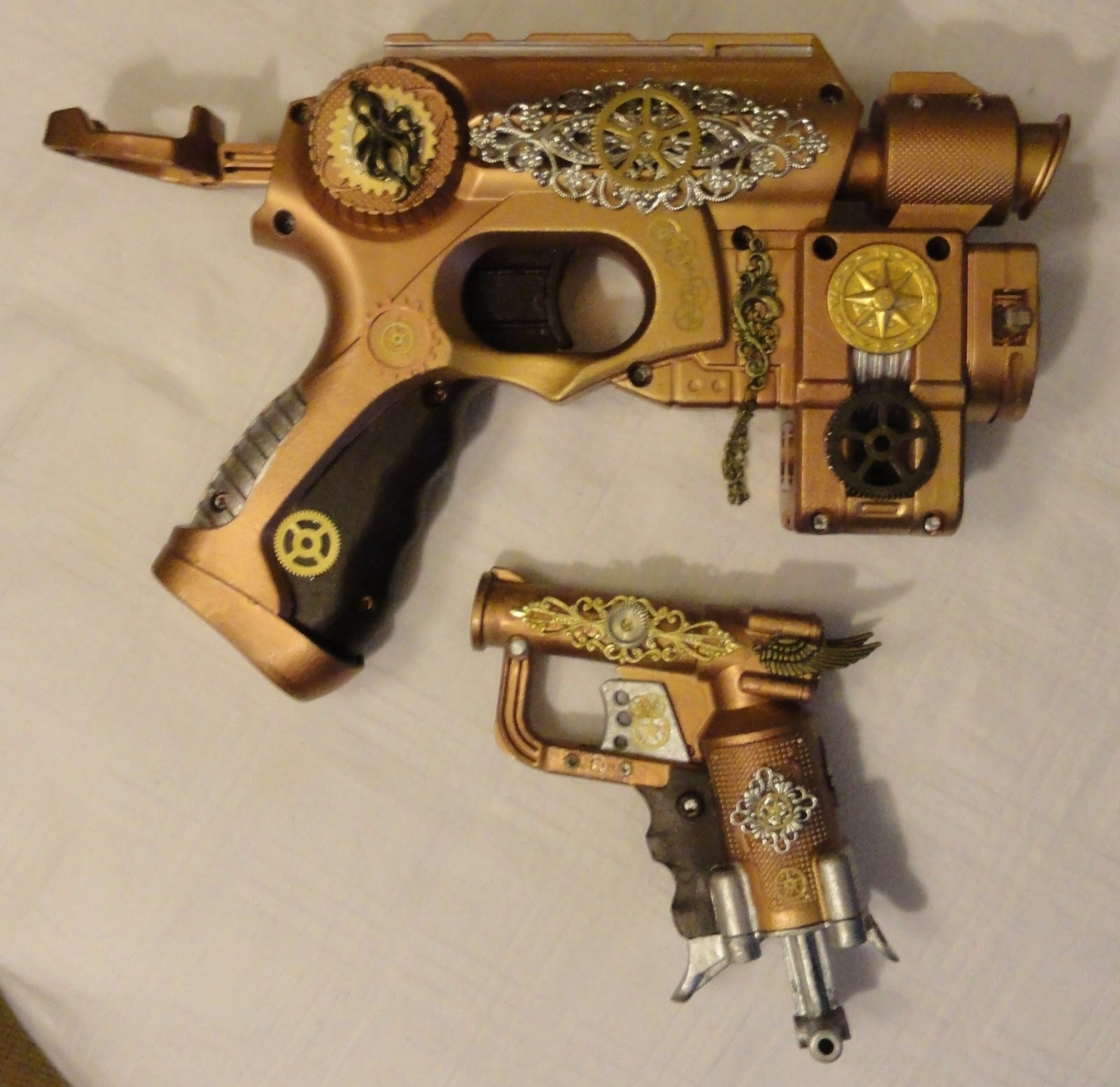 Steampunk Diy
 Sparkling Sky DIY Steampunk Nerf Guns