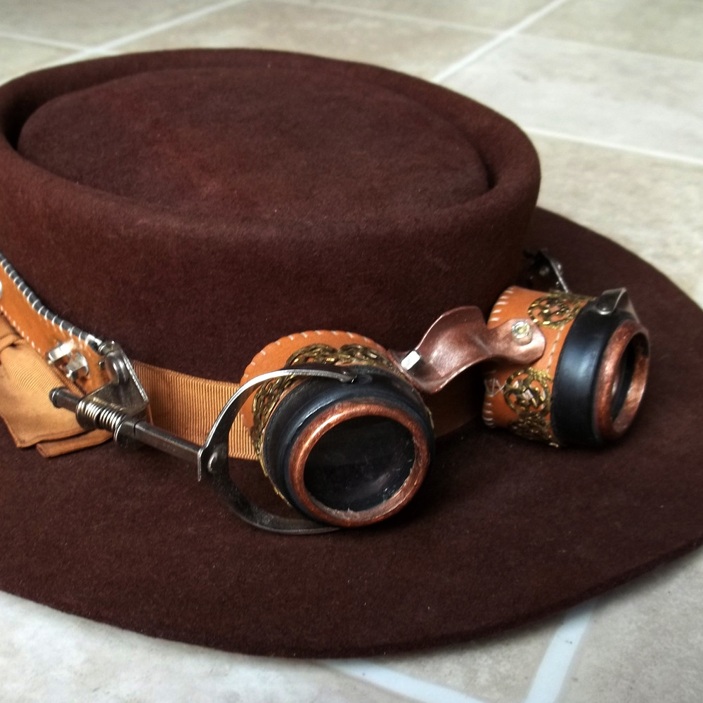 Steampunk Diy
 All Things Crafty Steampunk on the Cheap DIY goggles