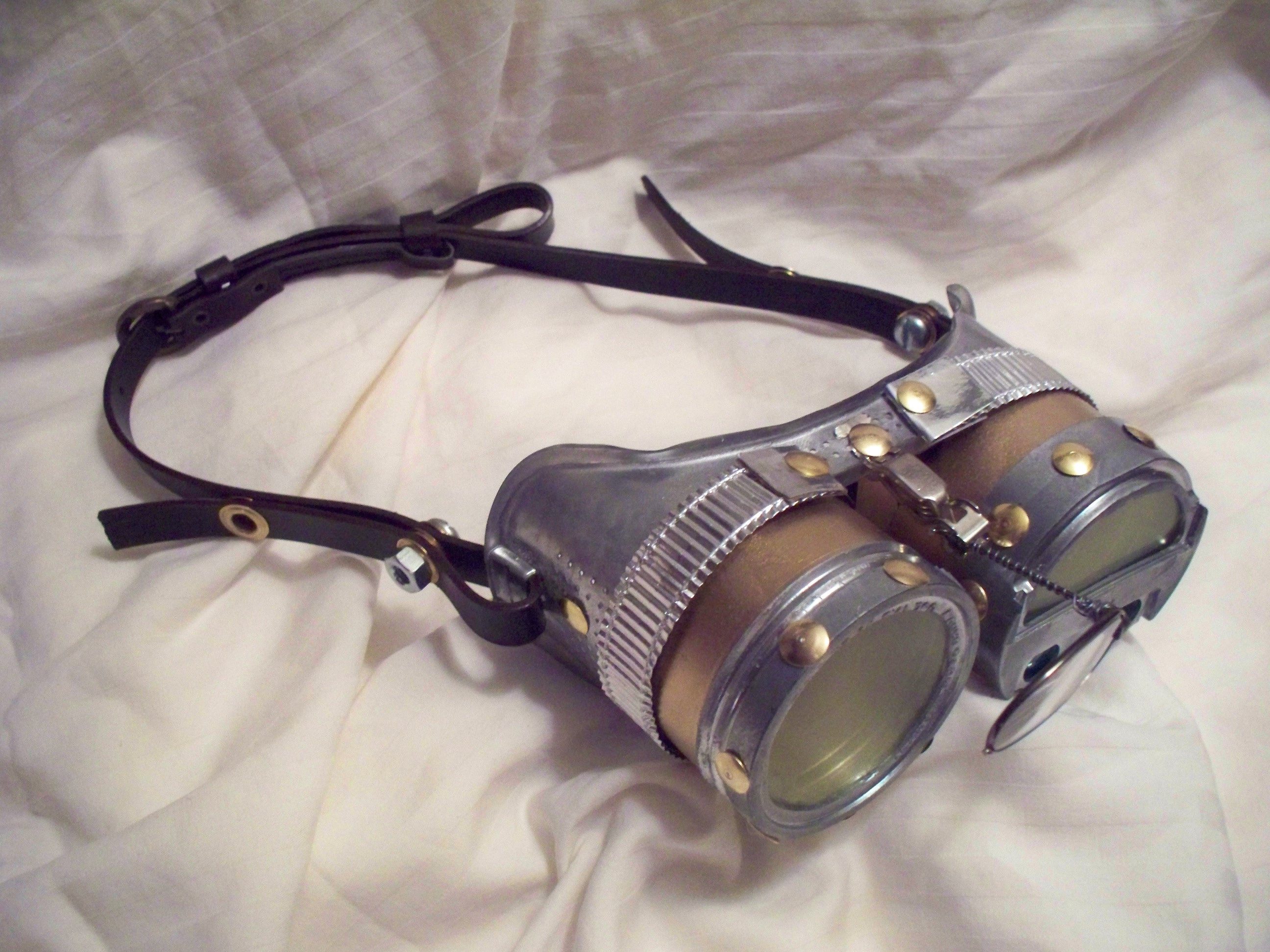 Steampunk Diy
 DIY Steampunk Goggles A Dollar Tree Bud DarrenWasHere