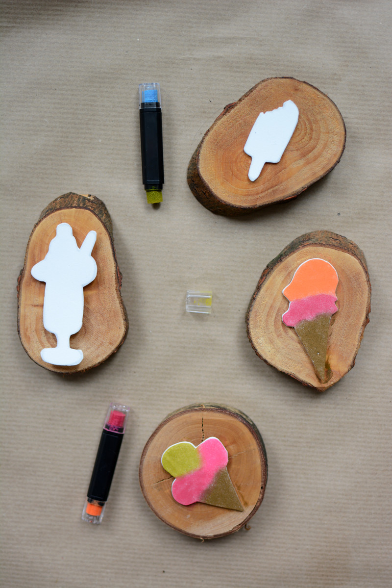 Stempel Diy
 DIY Eis Stempel aus Moosgummi we love handmade
