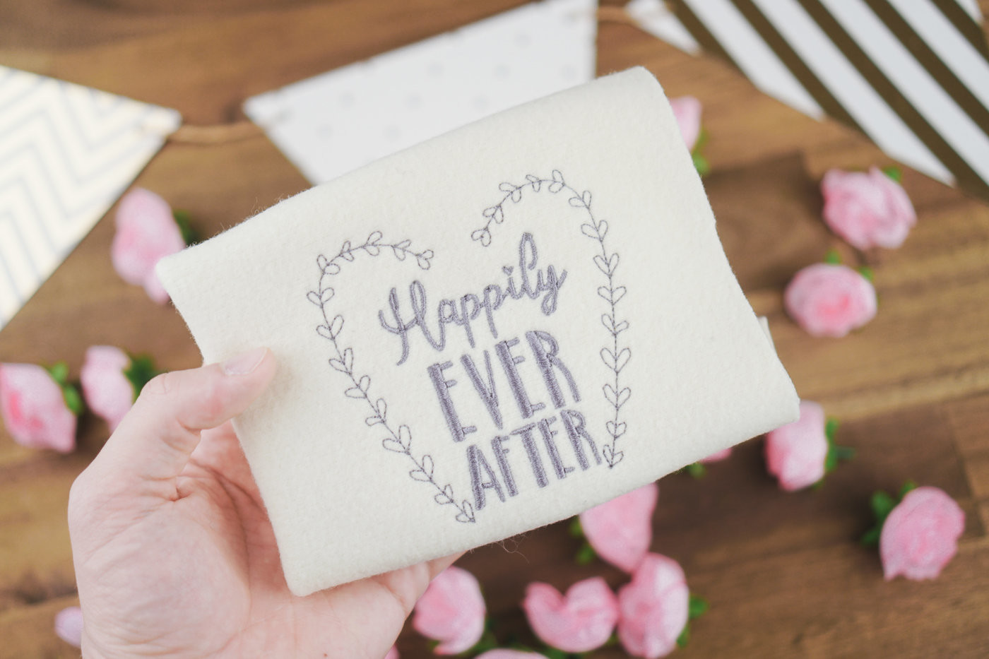 Stickdatei Hochzeit
 Stickdatei Hochzeit Happily ever after Makema