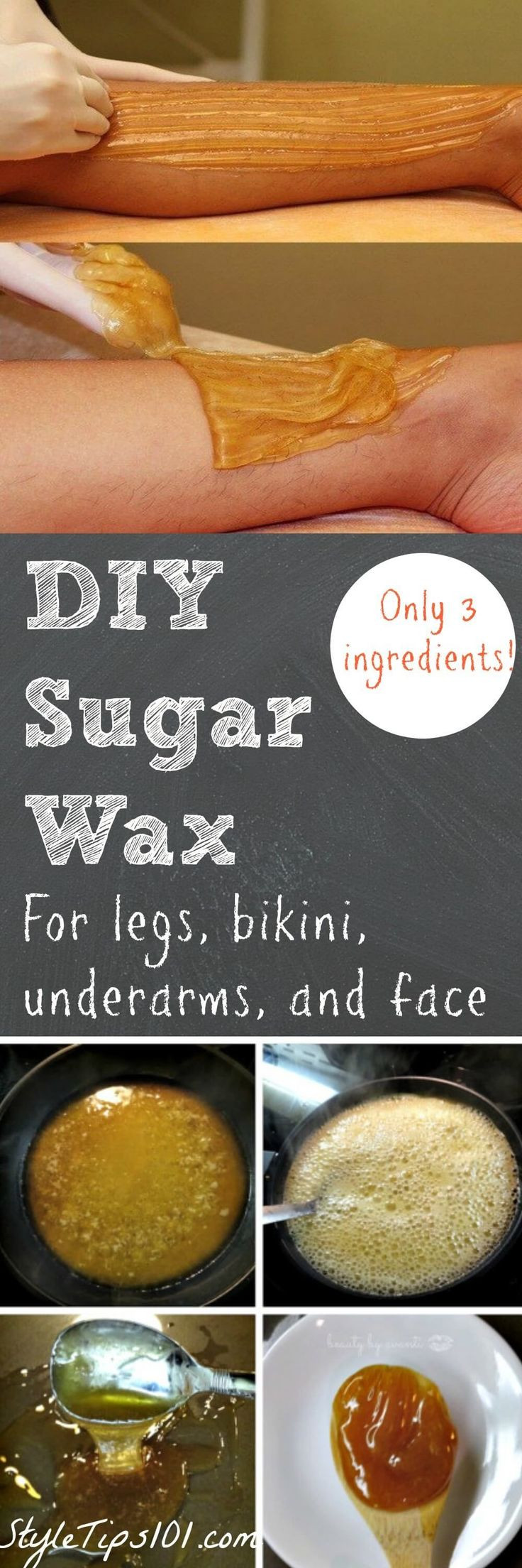 Sugaring Diy
 25 best ideas about Homemade sugar wax on Pinterest