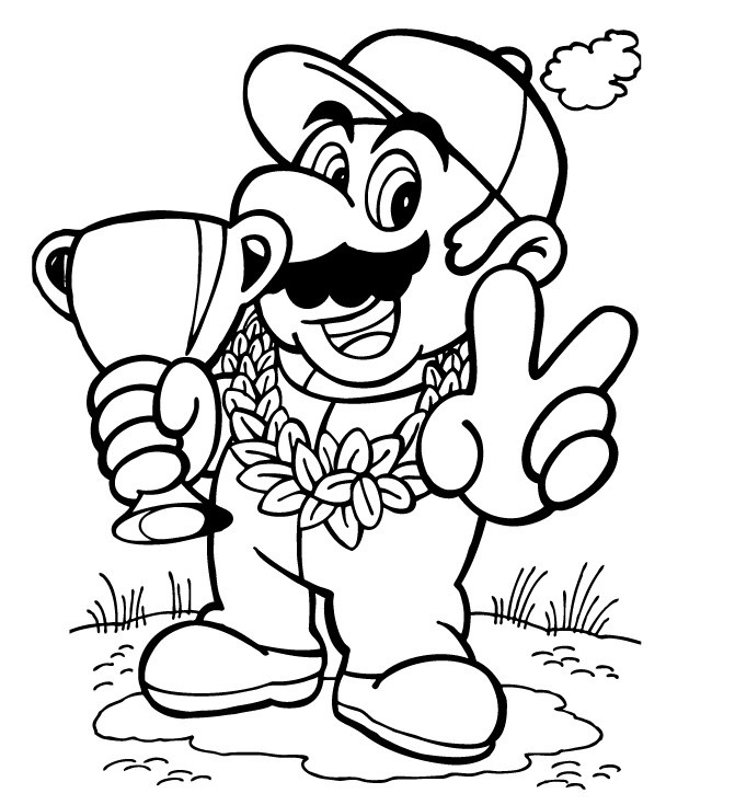 Super Mario Malvorlagen
 Malvorlagen fur kinder Ausmalbilder Super Mario