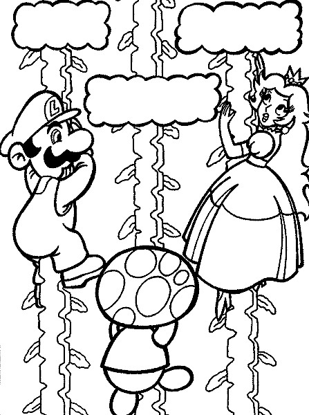 Super Mario Malvorlagen
 Super Mario