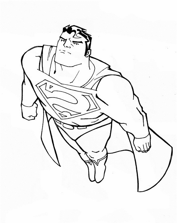Superman Ausmalbilder
 gratis malvorlagen Superman kostenlose Malvorlagen und