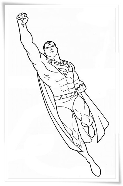 Superman Ausmalbilder
 Ausmalbilder zum Ausdrucken Ausmalbilder Superman