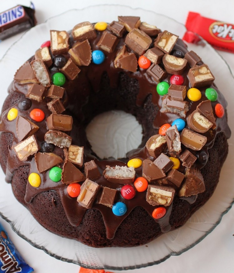 Süßigkeiten Kuchen
 Torte aus Süßigkeiten selber machen 9 Ideen mit und ohne