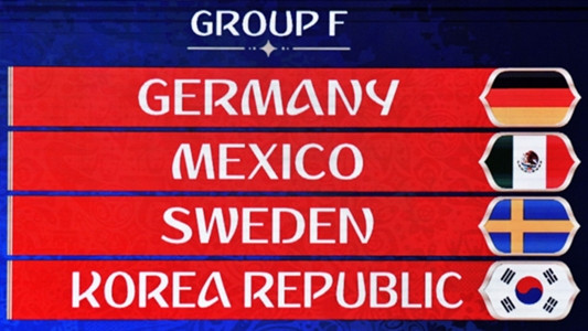 Tabelle Gruppe F
 WM 2018 Tabelle der Gruppe F mit Deutschland Mexiko