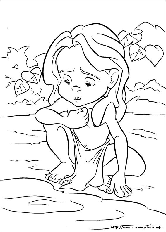 Tarzan Ausmalbilder
 Coloriages © Tarzan