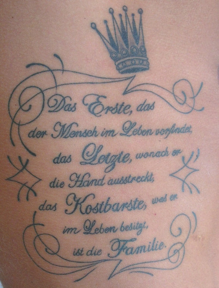 Tattoo Sprüche Deutsch
 Neu Familien SprüChe Tattoo &SF96
