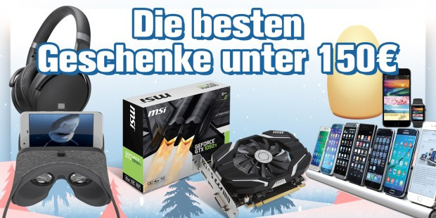Technik Geschenke
 Die besten Technik Geschenke bis 150 Euro PC WELT
