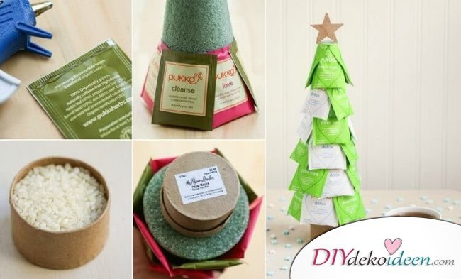 Tee Geschenke Weihnachten
 25 geniale Bastelideen für DIY Geschenke zu Weihnachten