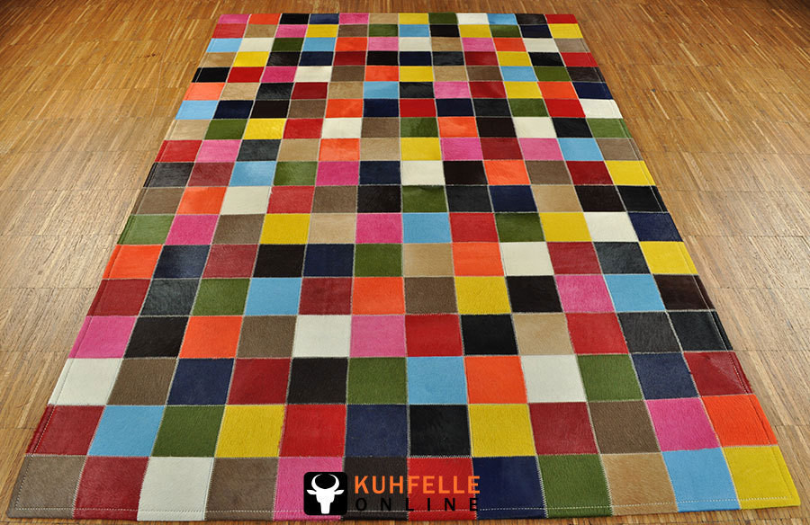 Teppich Bunt
 KUHFELL TEPPICH BUNT 180 x 120 cm KUHFELLE ONLINE & NOMAD