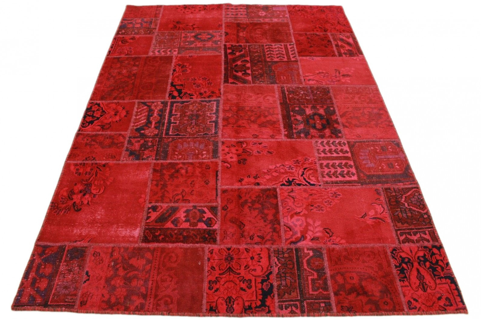 Teppich Rot
 Patchwork Teppich Rot in 240x160cm 1001 2148 bei