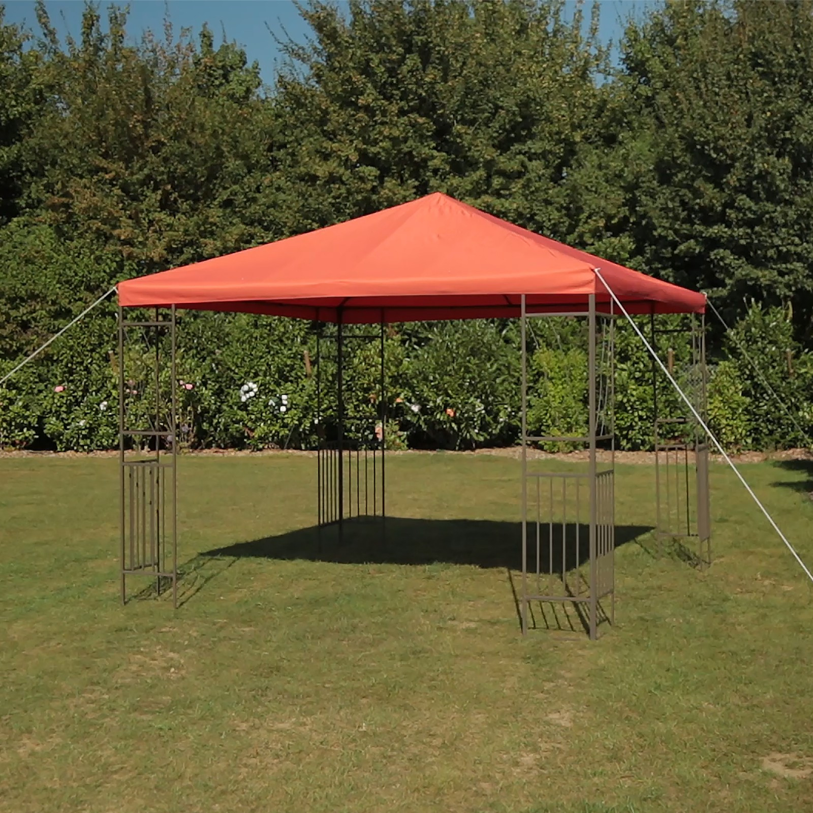 Tepro Garten
 Tepro Garten Pavillon Gartenpavillon 3x3 m Kaemi terracotta