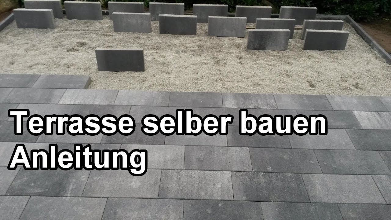 Terrasse Bauen
 Terrasse bauen – Schritt für Schritt Anleitung