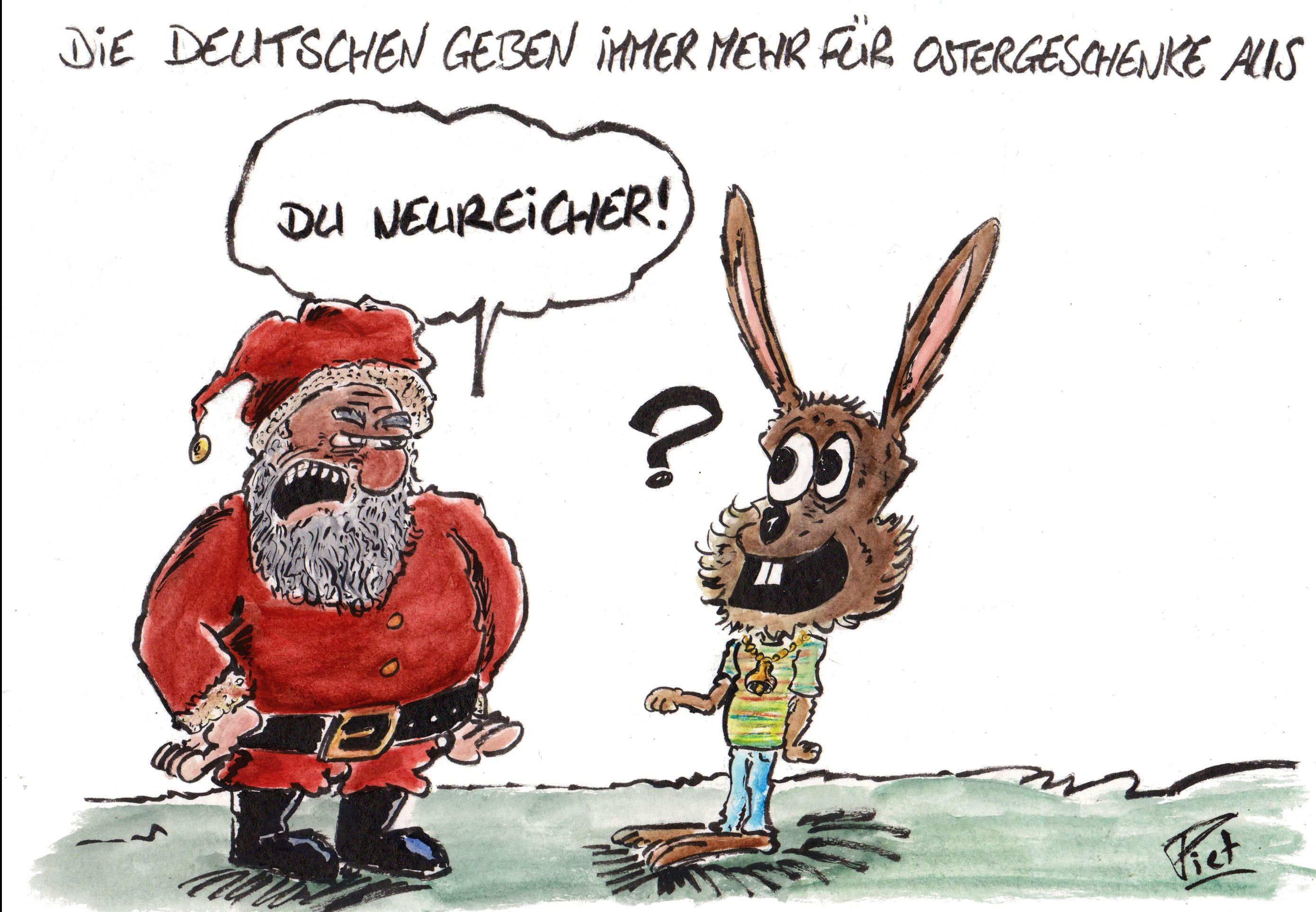 Teure Geschenke
 Karikatur der Woche Teure Geschenke