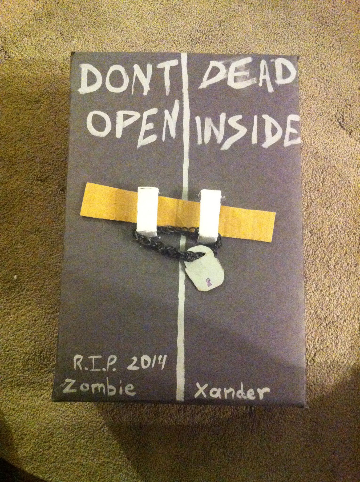 The Walking Dead Geschenke
 The Walking Dead Valentine box