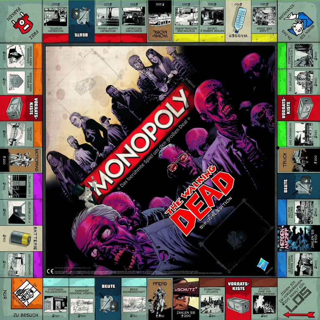 The Walking Dead Geschenke
 Monopoly für Horror Fans – Mit der “Walking Dead