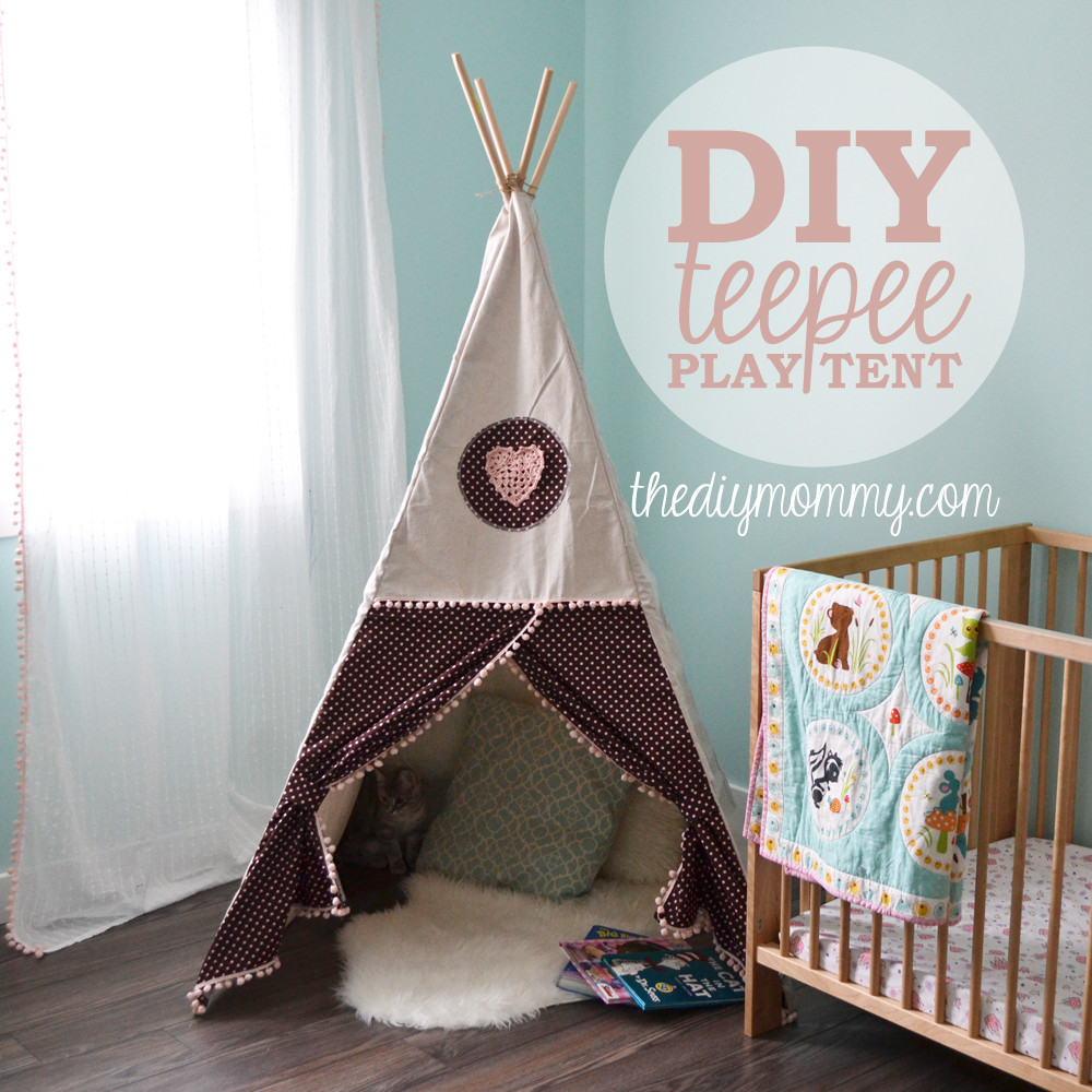 Tipi Diy
 Sew a DIY Teepee Play Tent
