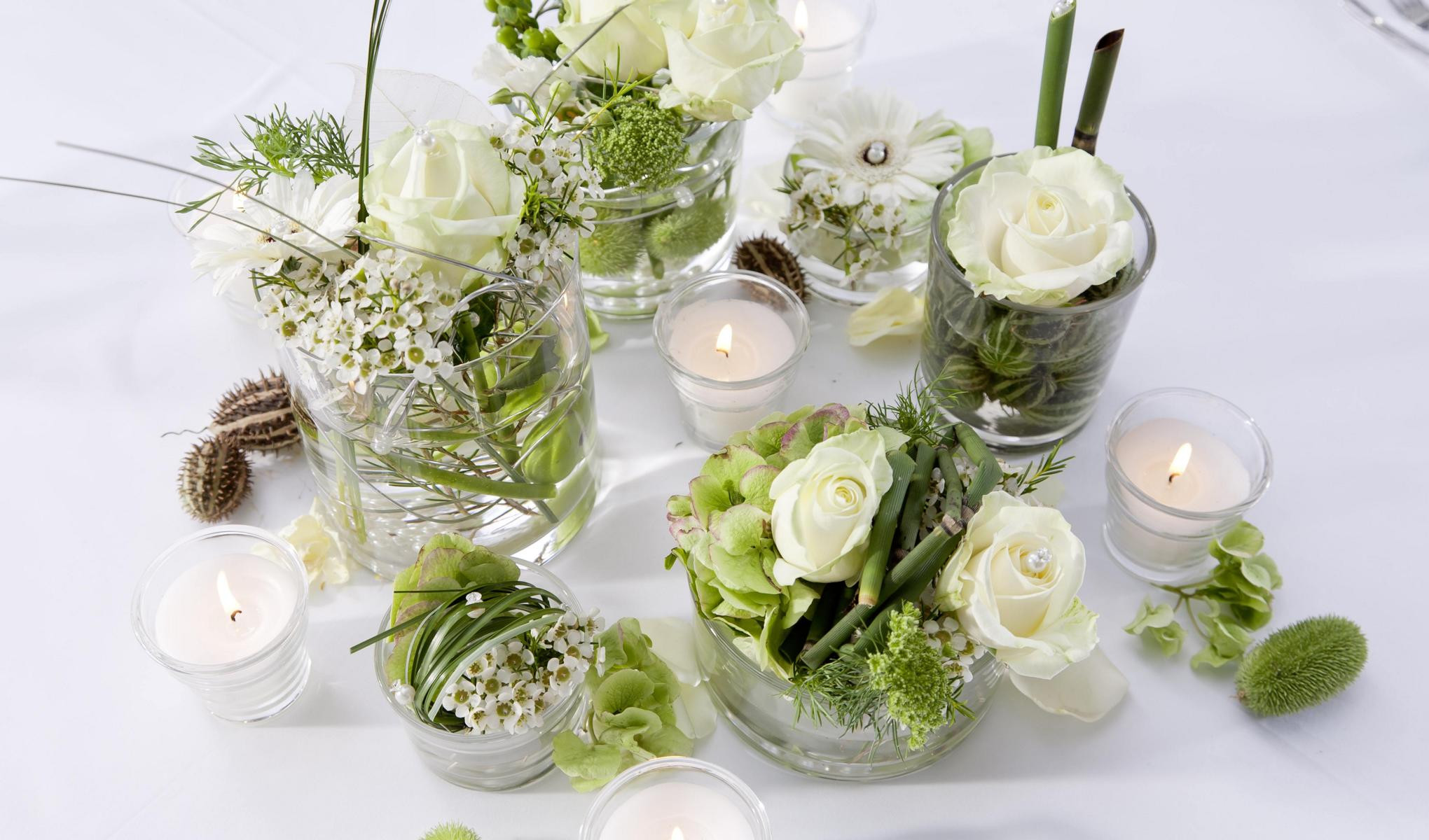 Tischdeko Blumen Hochzeit
 Blumen Tischdeko Tischdeko Pinterest