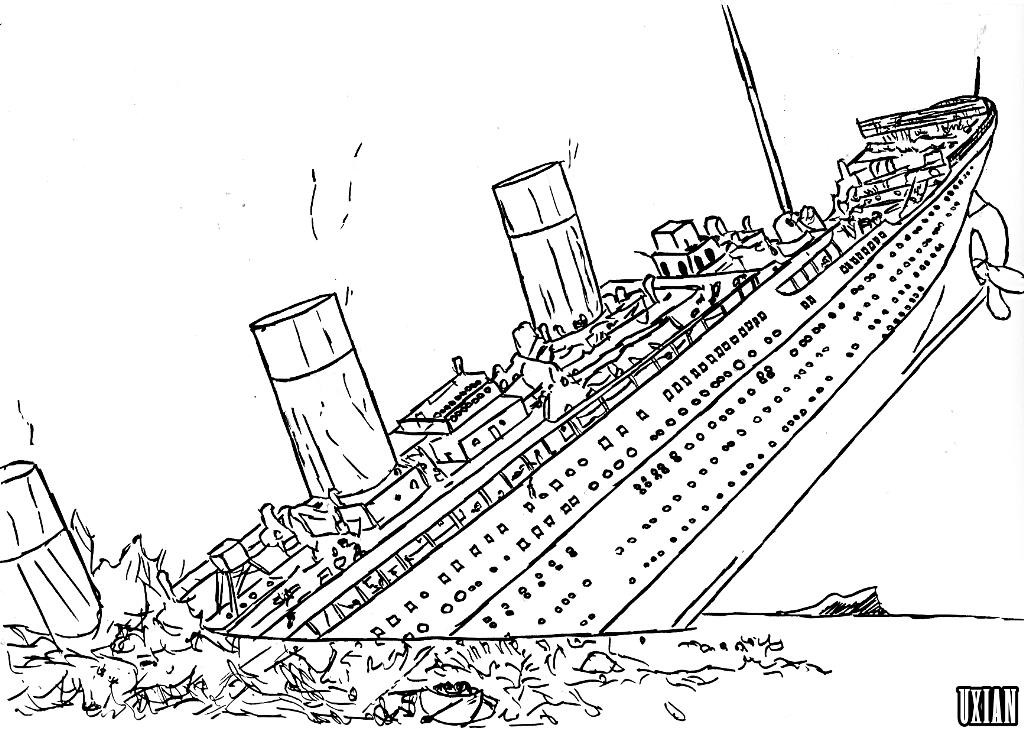 Titanic Ausmalbilder
 titanic coloring pages