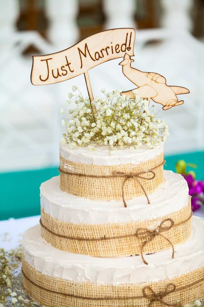 Torten Topper Hochzeit
 Cake Topper Die schönsten Torten Topper zur Hochzeit