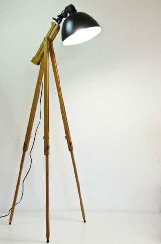 Tripod Lampe
 Scheinwerfer Stehlampe Tripod Lampe Retro Design