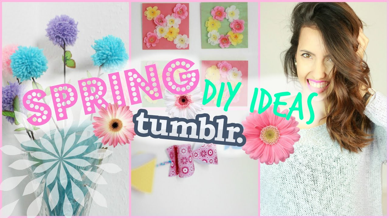 Tumblr Deko Diy
 DIY Tumblr inspired Spring Room Decor